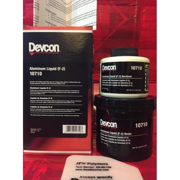 Devcon aluminum liquid/devcon 10710/devcon f 2