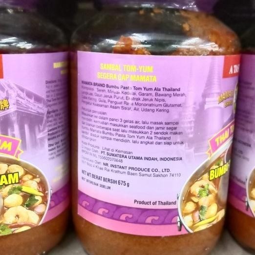 

Bumbu Tom Yam Dari Mamata Thailand