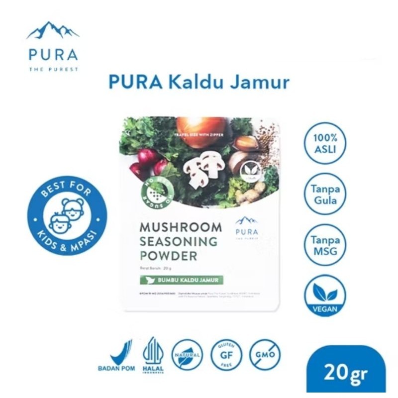 

Mini Size Mushroom Seasoning Powder - Pura Kaldu Jamur