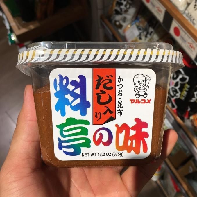

miso marukome dashi iri reyoutel no aji 375 grm MM