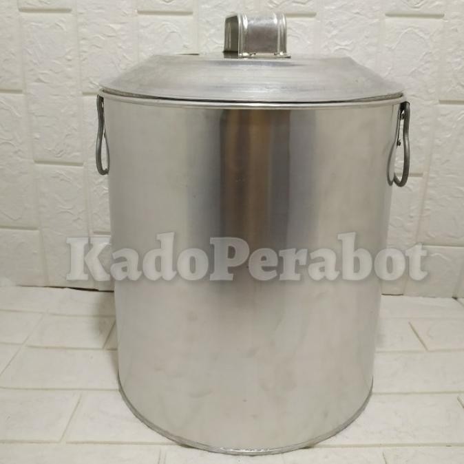 Panci Air Alumunium 30 - Panci Dagang Sop - Panci Sop Besar