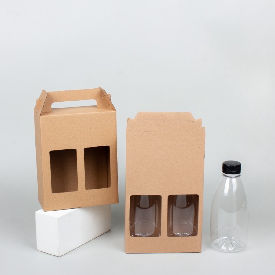 

Dus Jinjing Box isi 2 botol 350ml Coklat Polos uk 13 x 6.5 x 16 cm harga per 10pcs kotak dus unggul box packaging