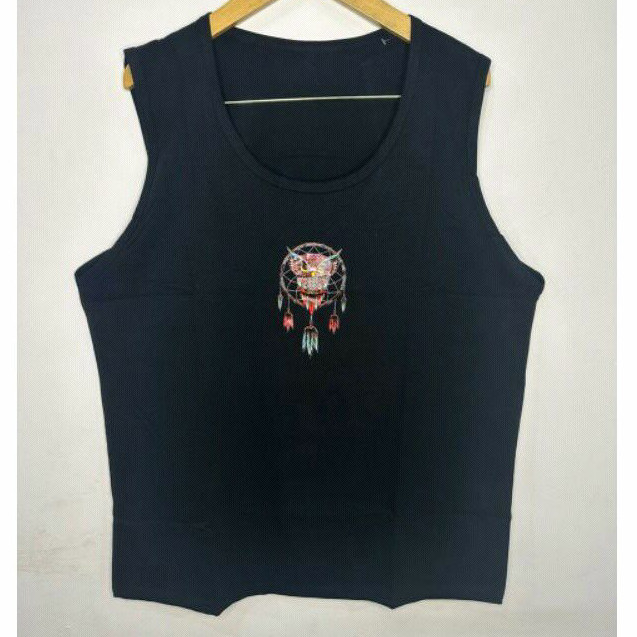 KAOS SINGLET JUMBO PRIA DAN WANITA 2XL 3XL 4XL 5XL  KATUN