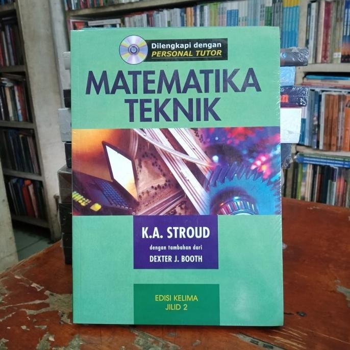 [Bisa Cod] Matematika Teknik Jilid 2 Edisi 5 K A Stroud