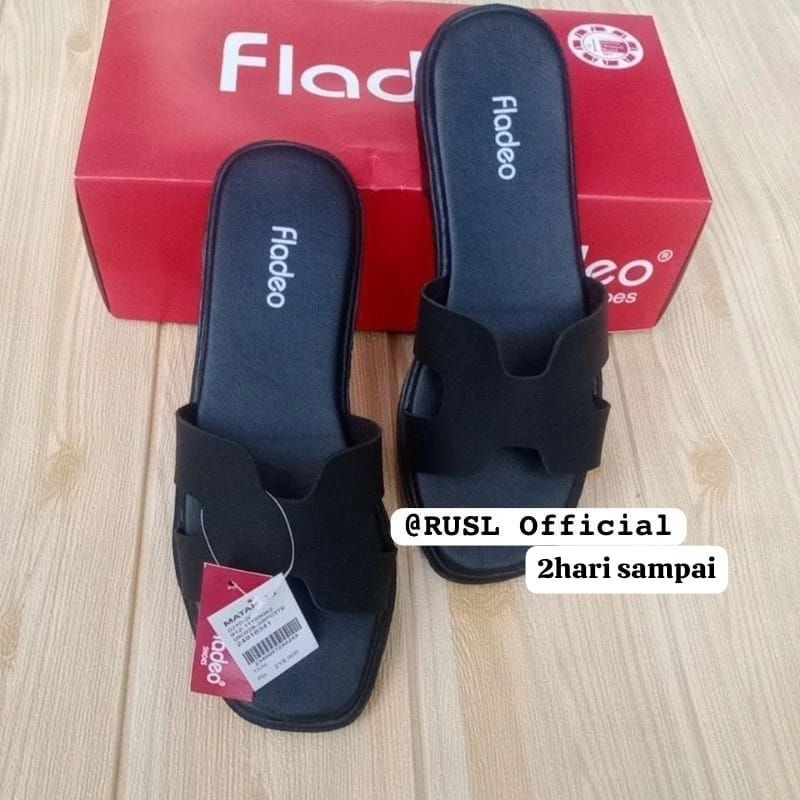 Sandal Karet Wanita // [COD] Sandal Wanita Fladeo Sendal Wanita Slop Sol Karet Fladeo Sendals Sandal