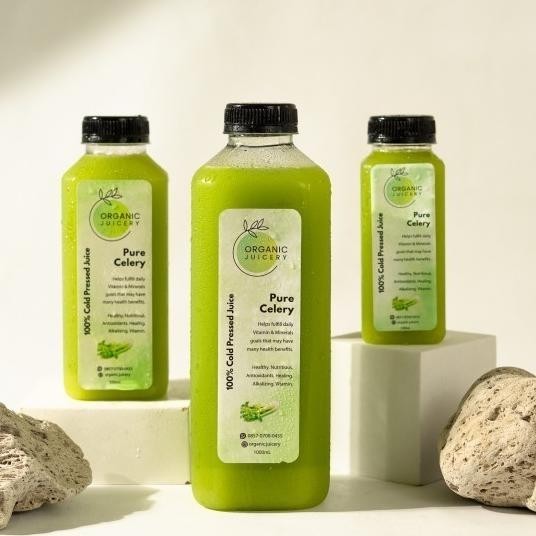 

Celery 1 Liter | Cold Pressed Celery Lemon / Pure Celery