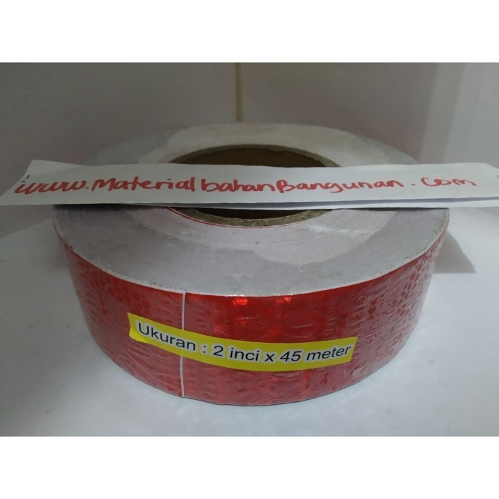 

Lakban Scotlight Tape 2 Inch X 45 Meter Merah Tempelan Mobil Box