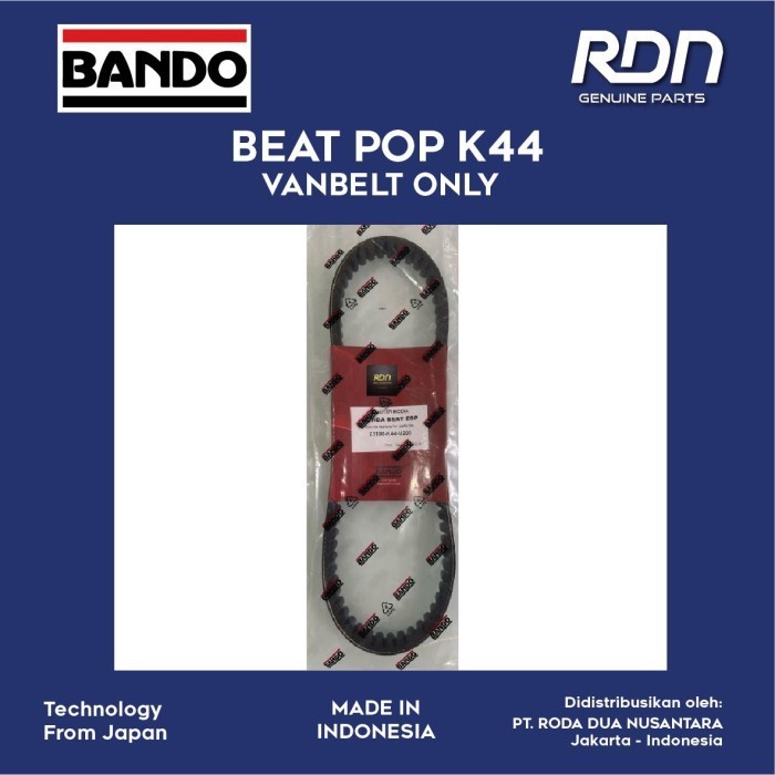 Vbelt Beat Pop Scoopy eSP K44 Original BANDO K01