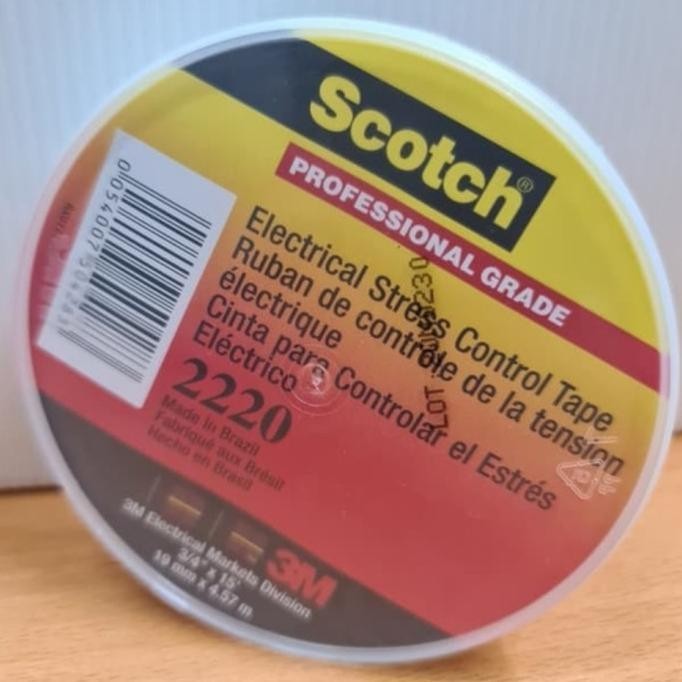 [Garansi] Electrical Stress Control Tape 2220 Isolasi Professional Grade 3M