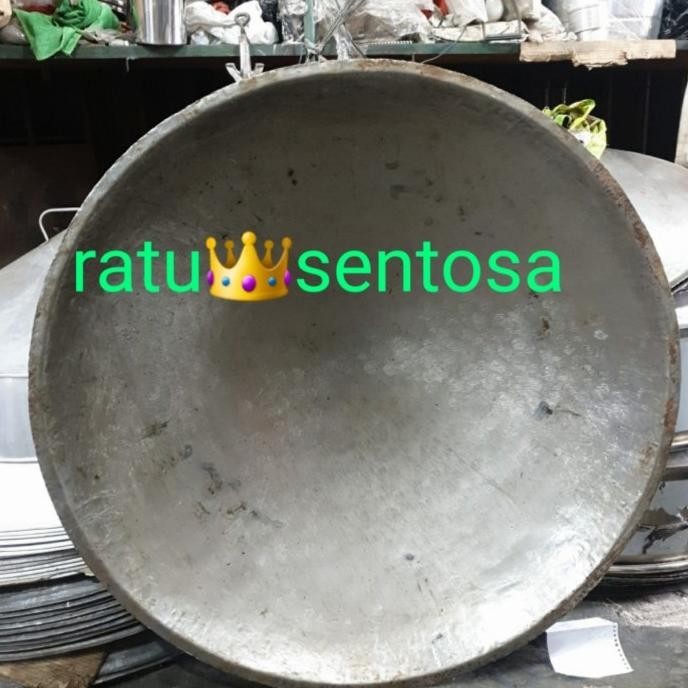 Kuali Plat Besi Besar Wajan Besar Uk 110 Cm Wajan Goreng Kripik Bebek