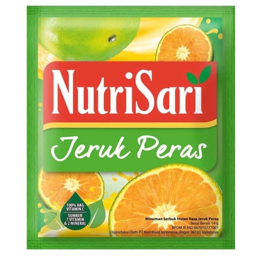 

Nutrisari Rasa Jeruk Peras