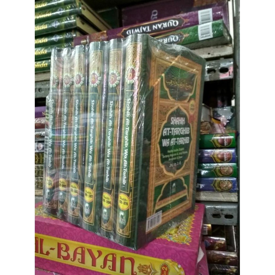 [Baru] Terjemah Shahih At Targhib Wa At Targhib 6 Jilid