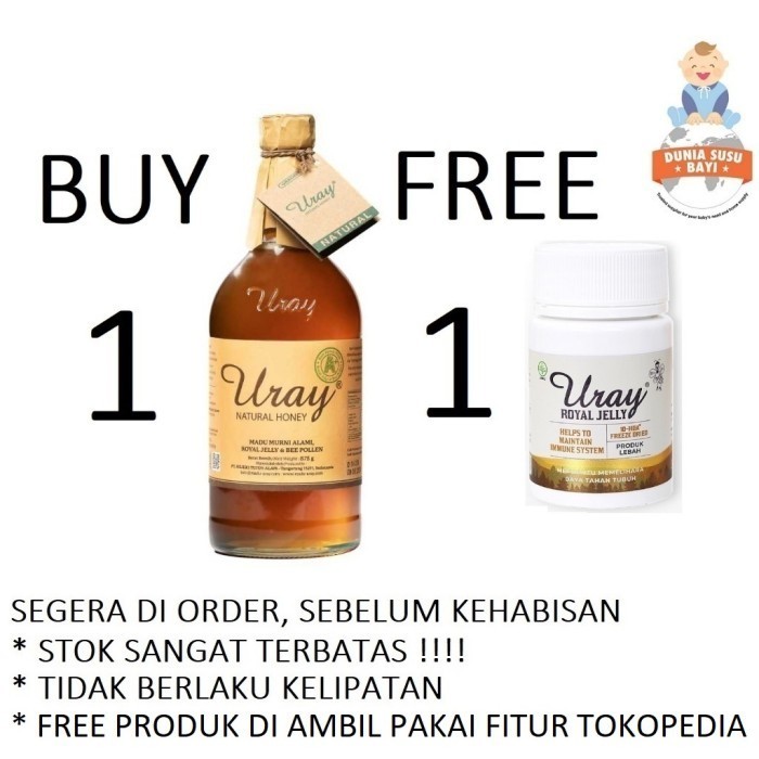 

Ready Madu Uray / Madu Alami 875g