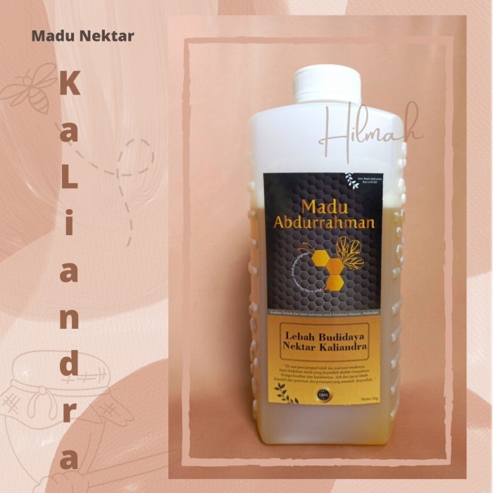 

Ready Madu Abdurrahman Nektar Kaliandra-1kg/Raw Honey