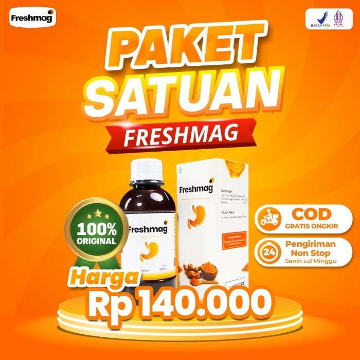 

Ready Freshmag Madu Lambung Atasi Permasalahan Asam Lambung