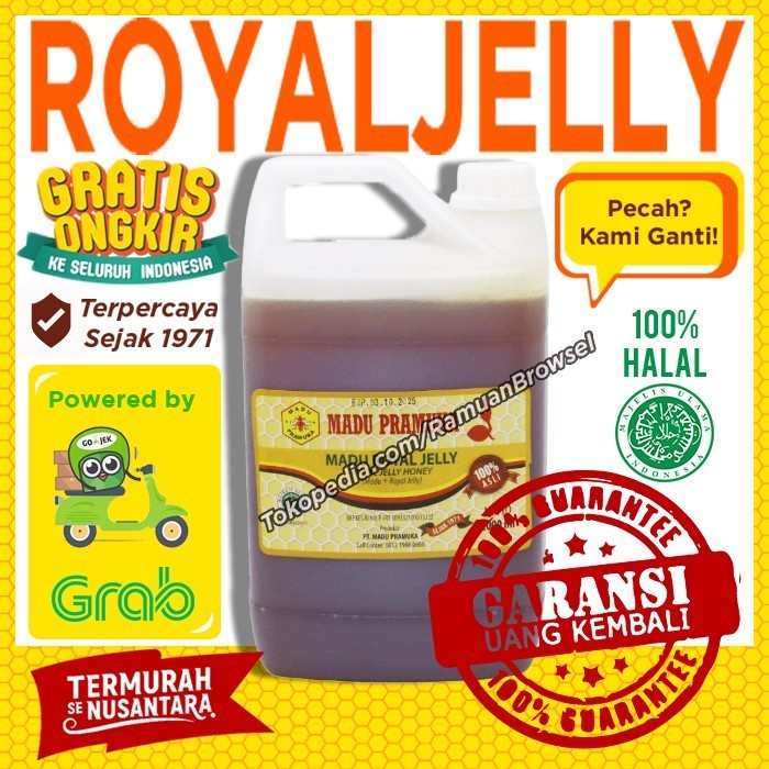 

Ready Madu Pramuka Royal Jely 2000 ml