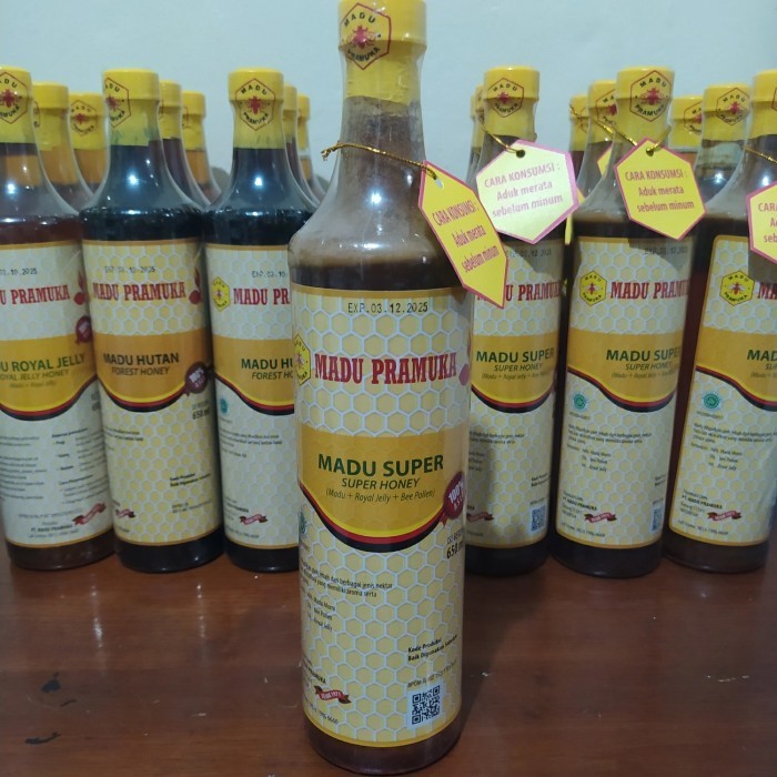 

Ready Madu Pramuka Super 650ml / Madu Super Pramuka 650ml / madu super 650ml