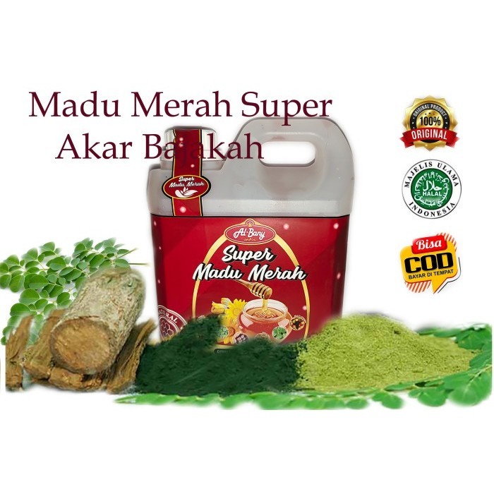 

Ready Super Madu Merah Akar bajakah Nett 1kg ( Asli & Murni Mix Herbal )