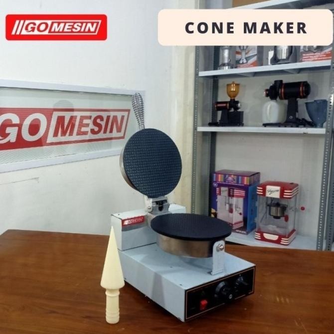 [New] Cone Maker Gomesin Gm-Xp1 Mesin Cetak Waffle Cone Es Krim Garansi
