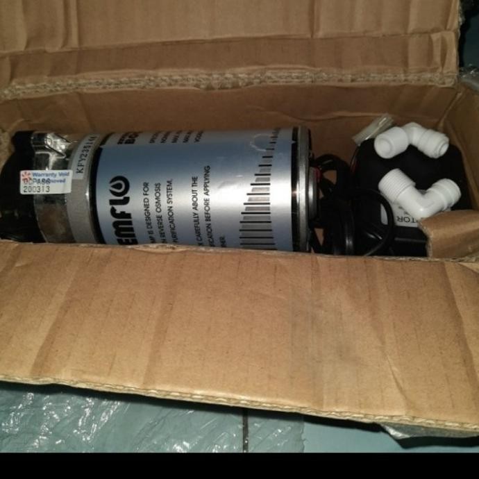 [Ready Stock] Pompa Booster Ro Kemflo 24V .12A Booster Pump Kemflo Ro