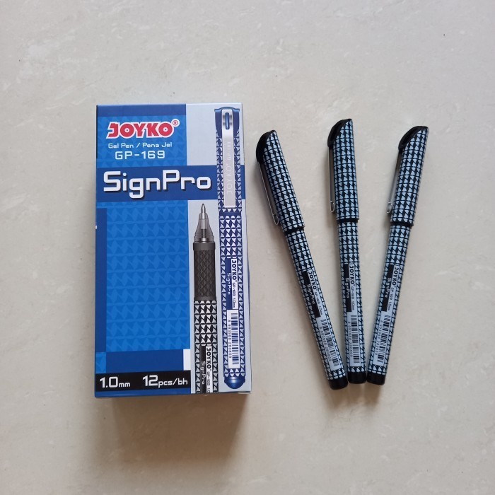 

Ready Pen / Pulpen / Pena Joyko GP-169 SignPro/ 1.0 mm/ 1 pak isi 12pcs