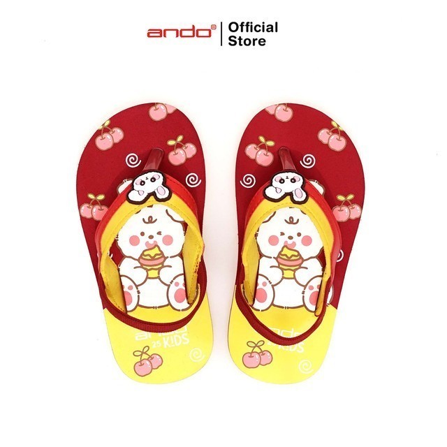 Terlaris Sandal Jepit Anak Perempuan Ando Sandal Anak Ando CHERRY GIRLS SALE