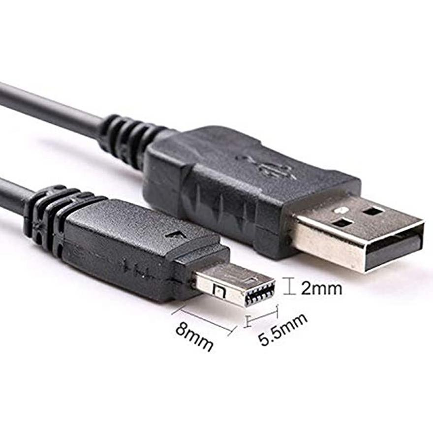 asd-86 Kabel Data / Usb Cable For Kamera Casio Exilim Ex-F1 Fh20 Fh25 Fc160s Z8 Fs10s Z20 Z29 Z65 Z6