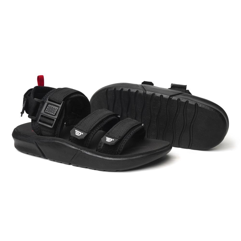 CR - Dorks - Semeru Full Black Sandal Casual Outdoor Pria Wanita Original TERLARIS