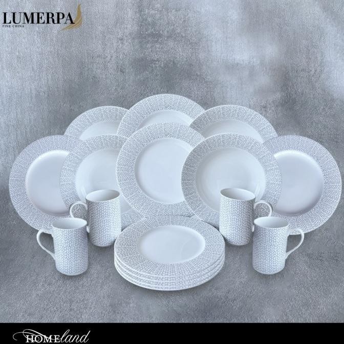 [New] Lumerpa Amanda Dinner Set / Set Piring Makan