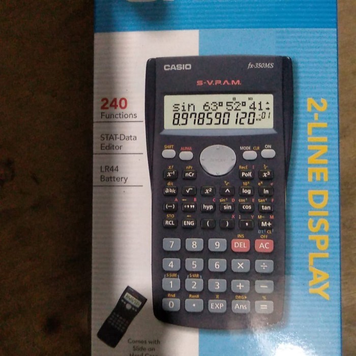 

Ready kalkulator casio fx 350ms