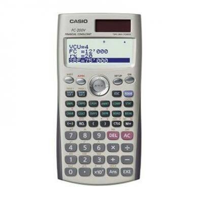 

Ready Casio FC 200 V Financial Calculator