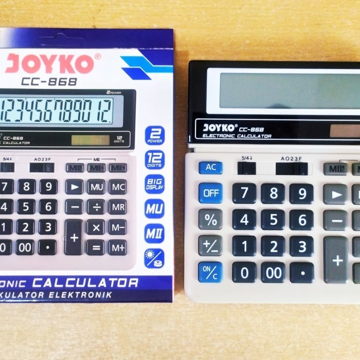 

Ready CALCULATOR JOYKO CC-868 - KALKULATOR 12 DIGIT