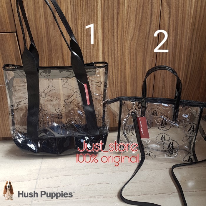 Tas Hush Puppies Clear Original Tote Bag Transparan
