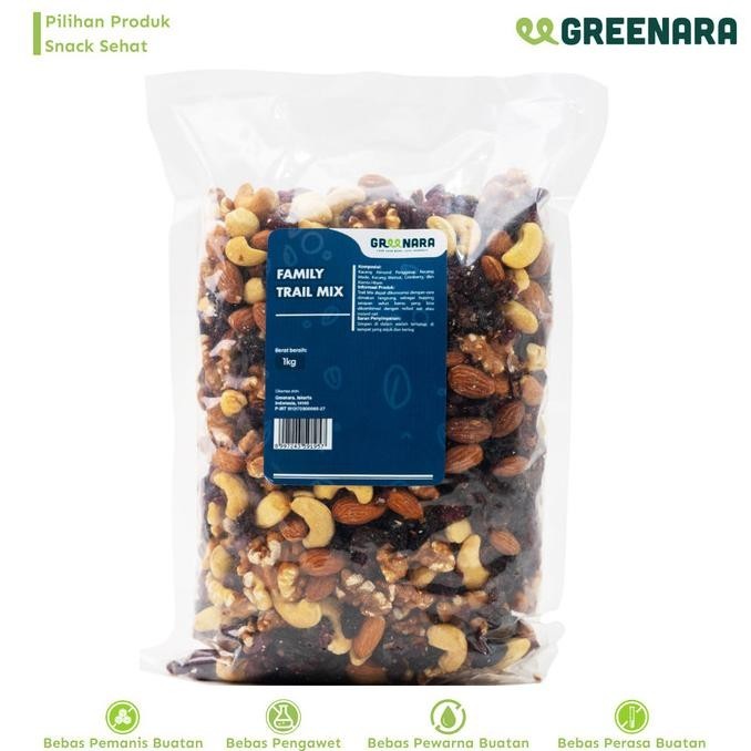 

Family Trail Mix 1 Kg / Snack Sehat