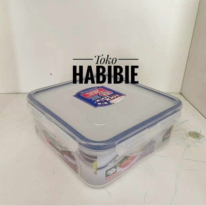 LOCK N LOCK LUNCH BOX KOTAK MAKAN BEKAL DENGAN SEKAT / DEVIDER 870 ML