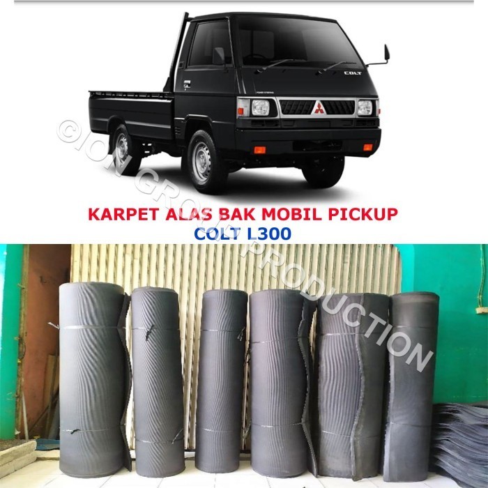 Karpet Alas Kargo Bak Belakang Mobil Pickup L300 Tebal 10 15 & 18Mm
