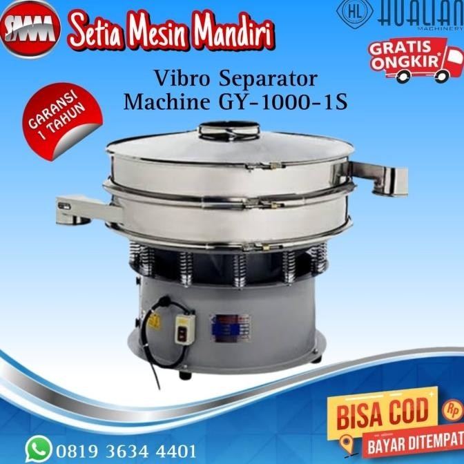 [Promo] Mesin Pengayak Tepung / Vibro Separator Pengayak Tepung Gy-1000-1S