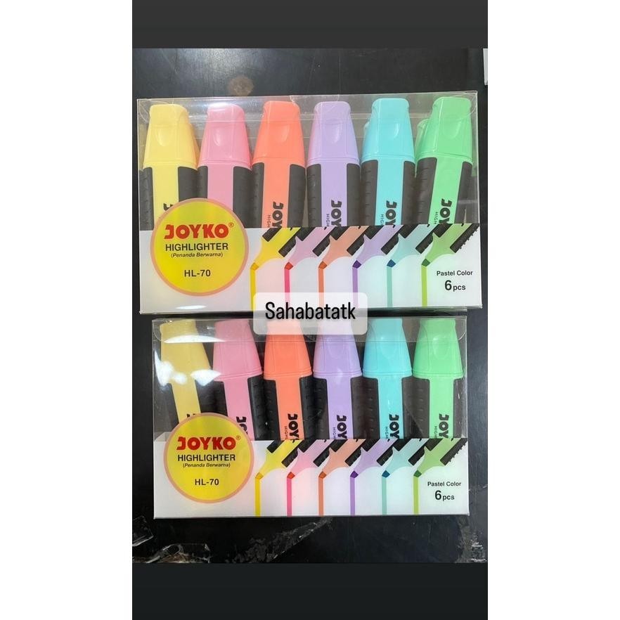 

JH85 JOYKO HIGHLIGTER SATU SET JOYKO STABILO SET WARNA PASTEL (6PCS) Original