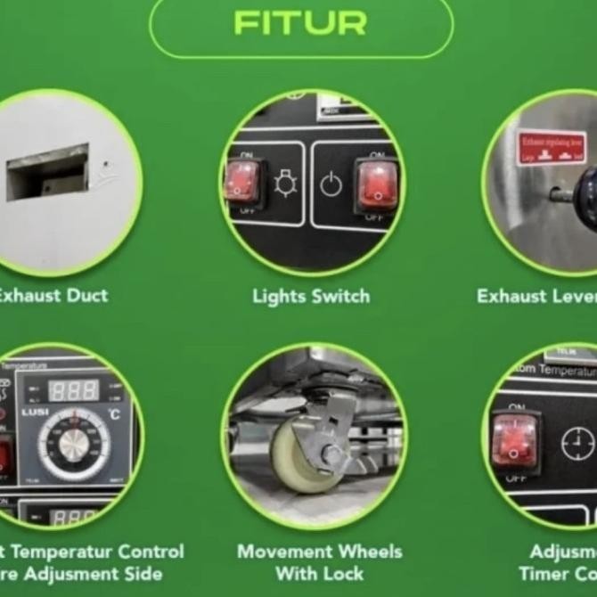 [Promo] Oven Gas Wirastar Ovn-20 Oven 1 Desk 2 Tray Ovn20