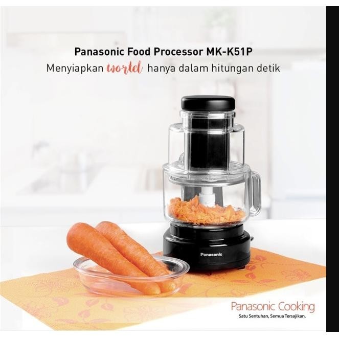 [Promo] Blender Panasonic Food Processor Mk-K51Pksr Mk-K51P Mkk51P Chopper