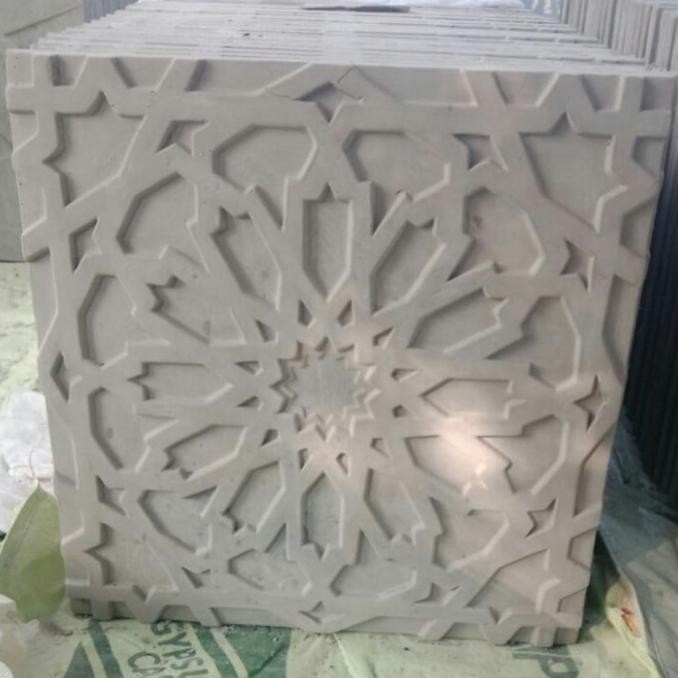 Wall Panel Dinding Beton 3D Terdekat Di Jakarta Ornamen Bintang Masjid