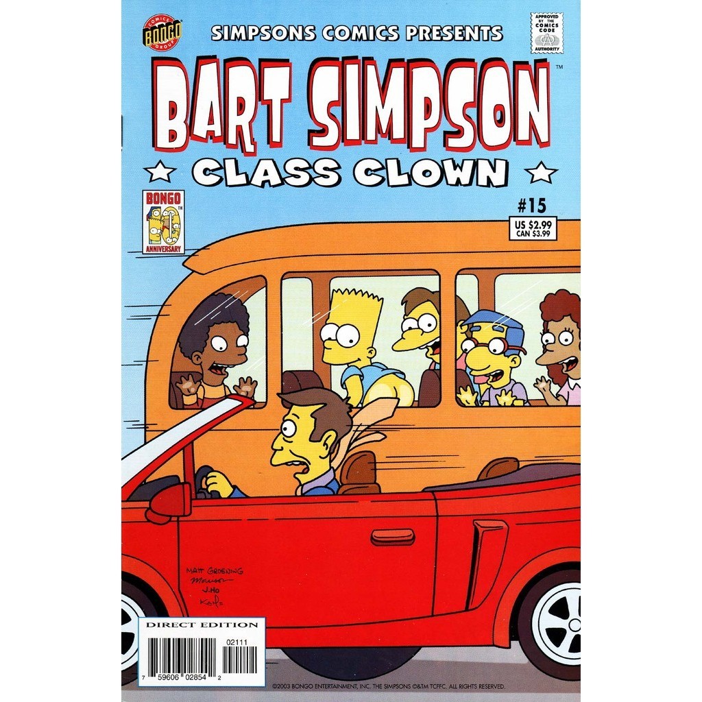 

Bart Simpson 011 - 020 (Komik / D)
