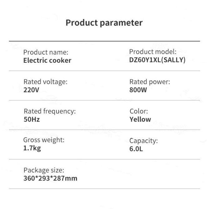 [Promo] Promo Joyoung Line Friends Electric Steamer Multilayer Kukusan