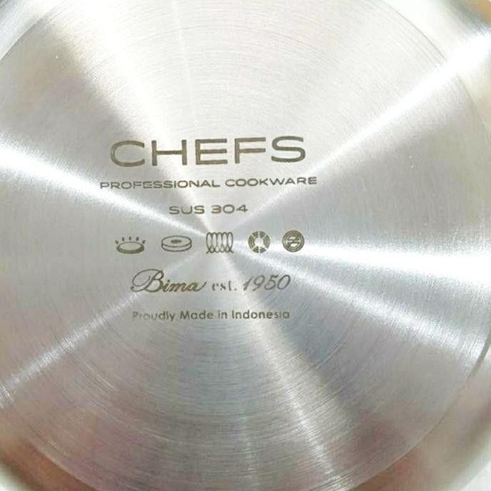 [Promo] Bima Frypan Bima Chef Wajan Penggorengan 20Cm 24Cm Bp1901520 Bp1901524