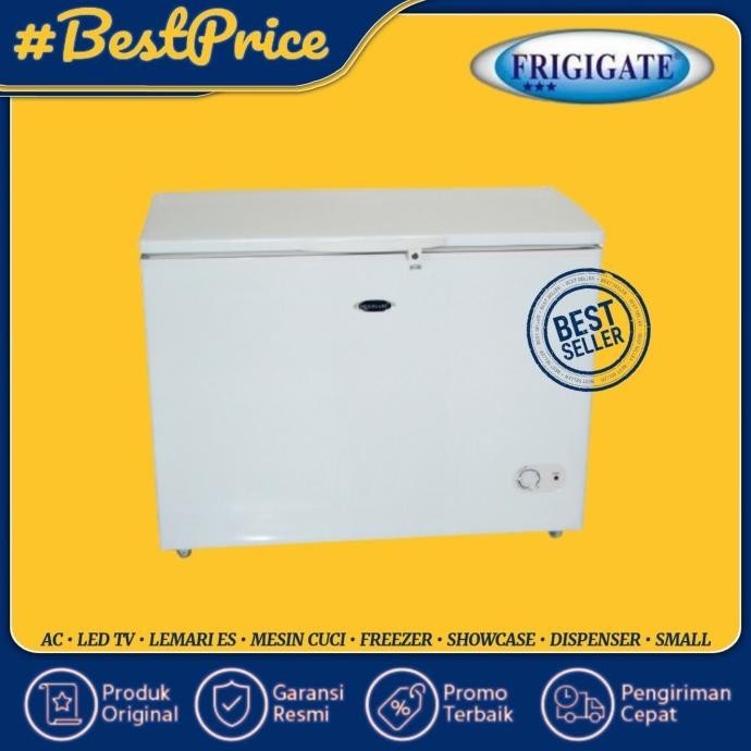 [Promo] Chest Freezer 200 Liter Frigigate F 200Lv F200 Freezer Box Low Watt