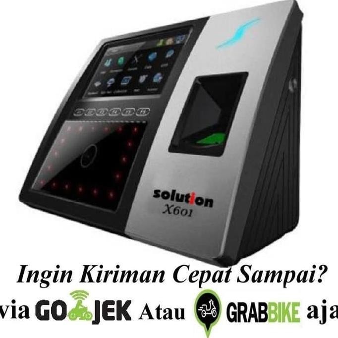 [Ready] Mesin Absensi Sidik Jari Solution X 601 / Finger Print Solution 601