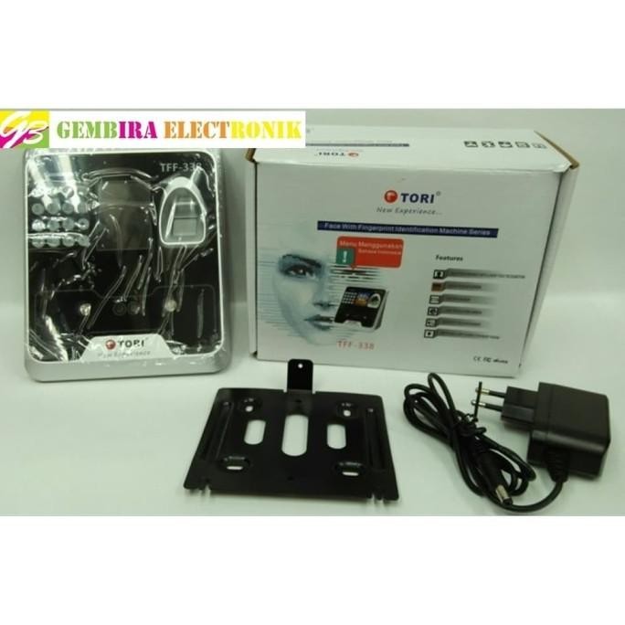 [Ready] Mesin Absen/Fingerprint/Mesin Absen Sidik Jari Dan Wajah Tori Tff338