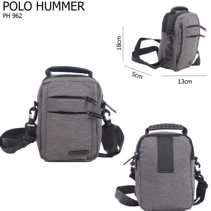 Tas Selempang Pria Kecil Compact Multifungsi Sling Bag Banyak Kantong