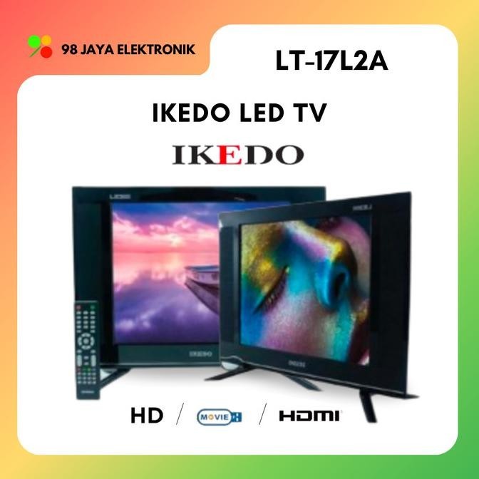 [Ready Stock] Ikedo Led Tv Lt-17L2A Mendukung Usb Movie, Hd