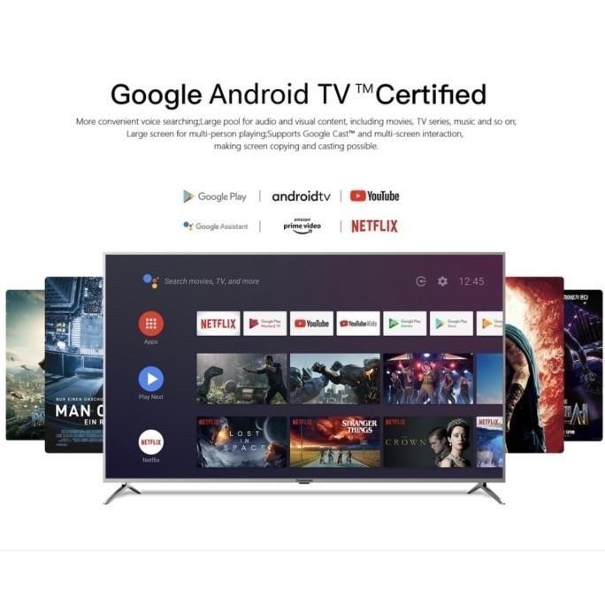 [Ready Stock] Changhong Tv Led 65Inch 4K Smart Android Tv 65H7 Slim